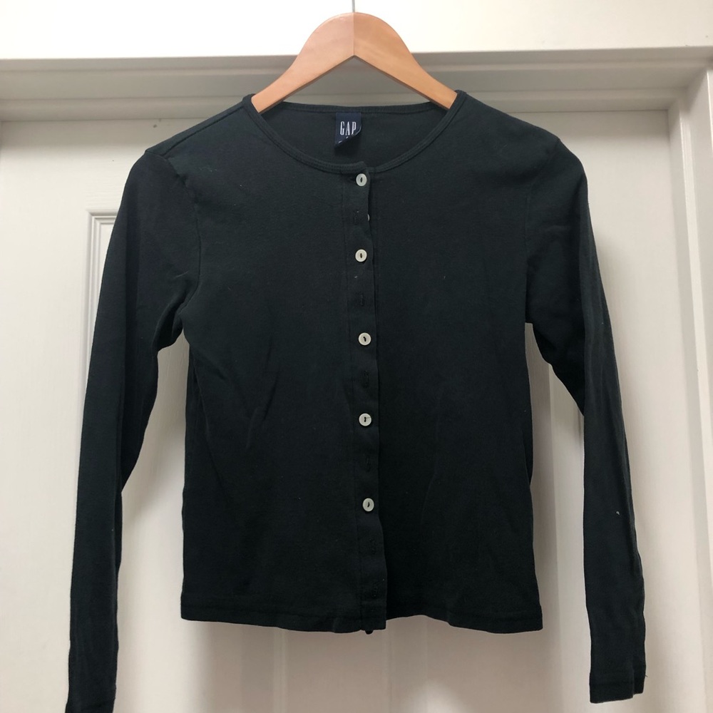 Gap black cardigan- size small